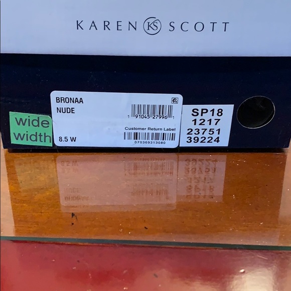 Bronaa Peep Toe SlingBack Classic Pumps size 8.5W - Picture 3 of 8